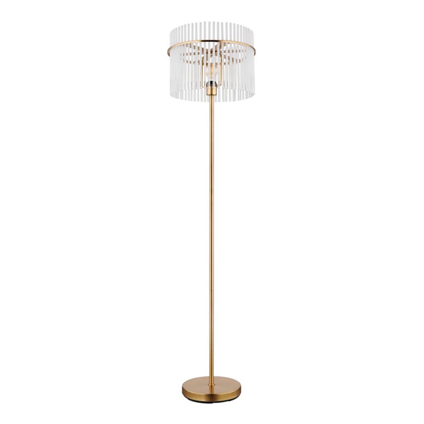 Globo - Lampadaire 1xE27/60W/230V doré