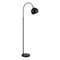 Globo - Lampadaire 1xE27/60W/230V noir