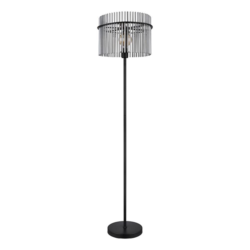 Globo - Lampadaire 1xE27/60W/230V noir