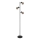 Globo - Lampadaire 3xE14/40W/230V noir