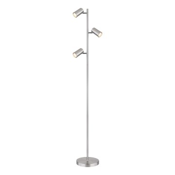 Globo - Lampadaire 3xGU10/5W/230V chrome mat