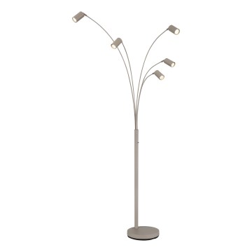 Globo - Lampadaire 5xGU10/35W/230V beige