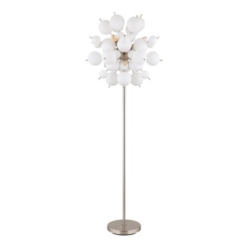 Globo - Lampadaire 6xE14/25W/230V blanc