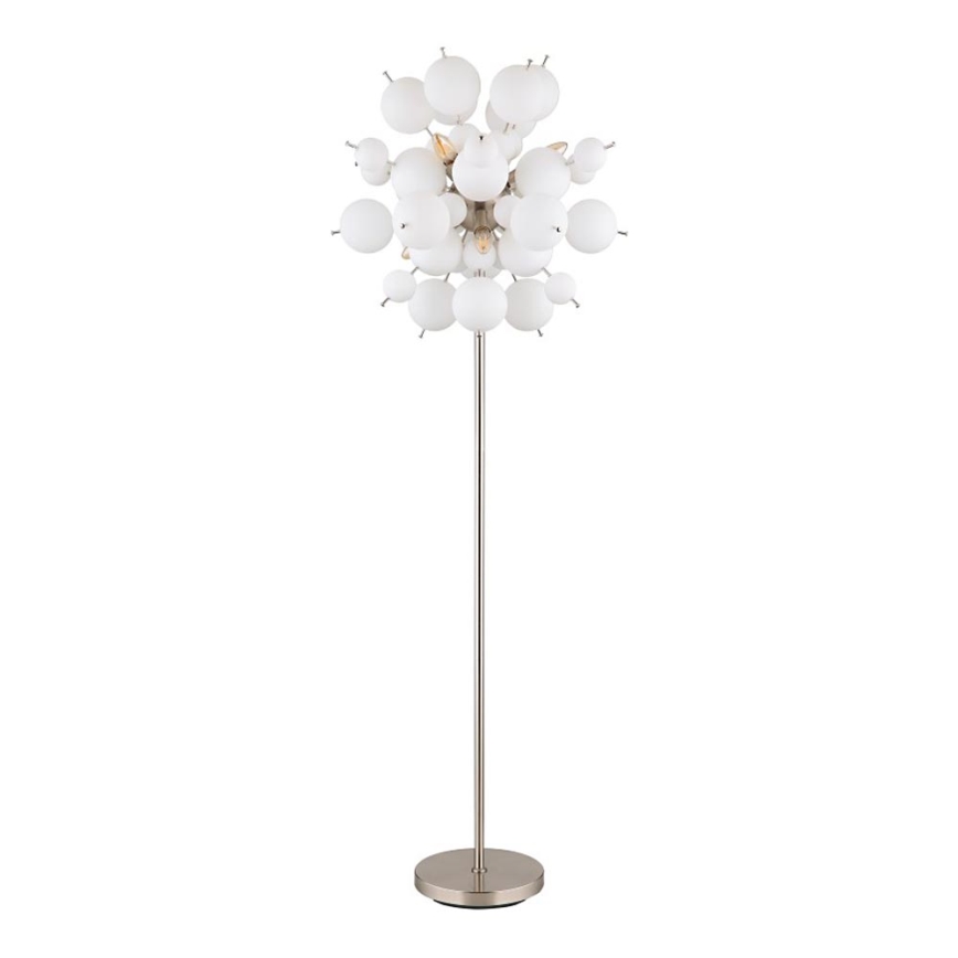 Globo - Lampadaire 6xE14/25W/230V blanc