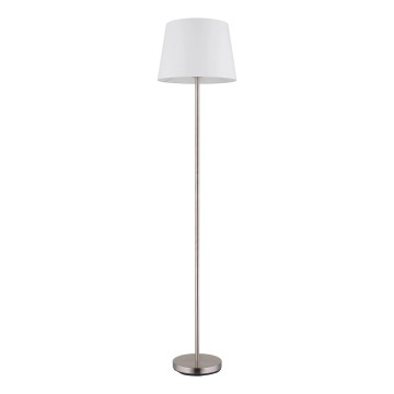 Globo - Lampadaire JORIS 1xE27/40W/230V blanc/chrome mat