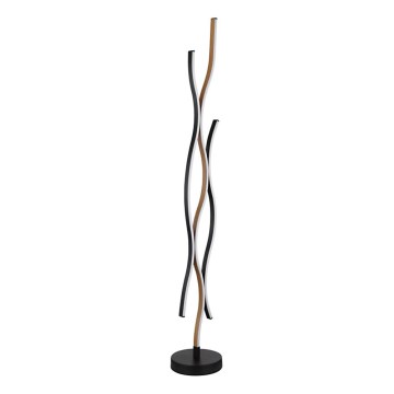 Globo - Lampadaire LED/28W/230V 3000K noir/doré