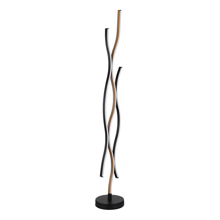 Globo - Lampadaire LED/28W/230V 3000K noir/doré