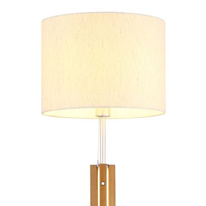Globo - Lampadaire LED dimmable 21W/230V + 1xE27/25W