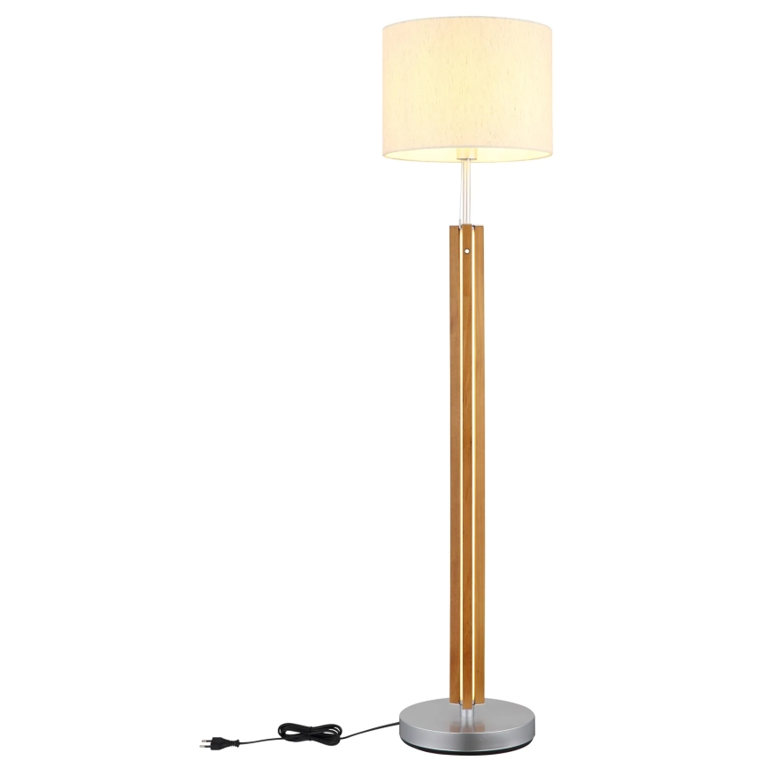 Globo - Lampadaire LED dimmable 21W/230V + 1xE27/25W