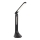 Globo - Lampe de bureau LED rechargeable dimmable avec affichage LED/4W/230V 2200 mAh noire