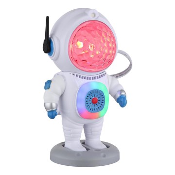 Globo - Lampe de bureau LED RGB LED/6W/5V astronaute blanc