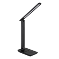 Globo - Lampe de bureau rechargeable à LED tactile dimmable LED/5W/5V 2700/4000/6500K 1800 mAh noire