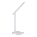 Globo - Lampe de bureau tactile LED dimmable rechargeable LED/3W/5V 2800/4000/6500K 1800 mAh blanche