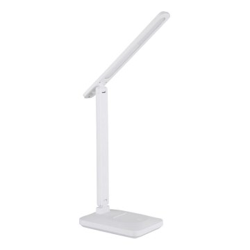 Globo - Lampe de bureau tactile LED dimmable rechargeable LED/3W/5V 2800/4000/6500K 1800 mAh blanche
