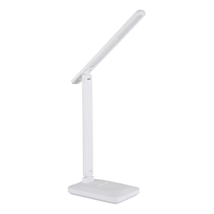 Globo - Lampe de bureau tactile LED dimmable rechargeable LED/3W/5V 2800/4000/6500K 1800 mAh blanche
