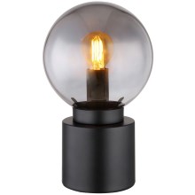 Globo - Lampe de table 1xE14/25W/230V noir