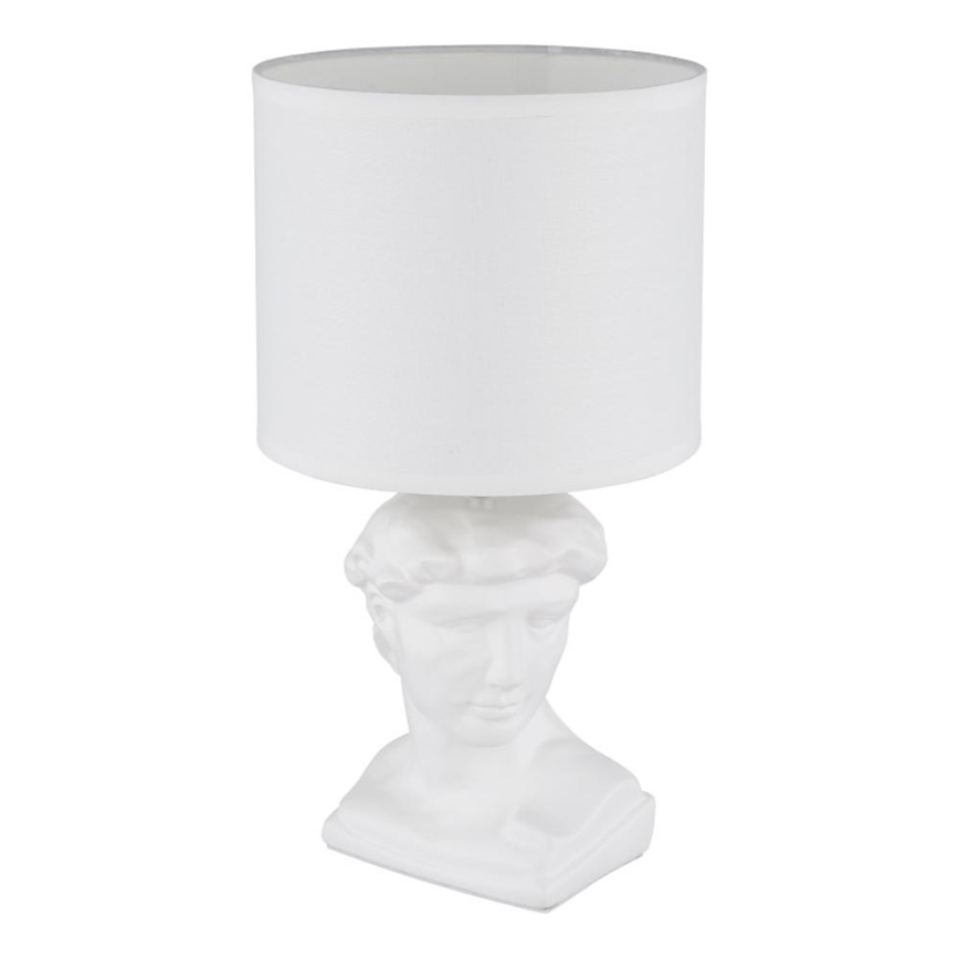 Globo - Lampe de table 1xE14/40W/230V blanc