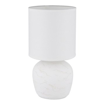 Globo - Lampe de table 1xE14/40W/230V blanc