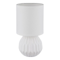 Globo - Lampe de table 1xE14/40W/230V blanc