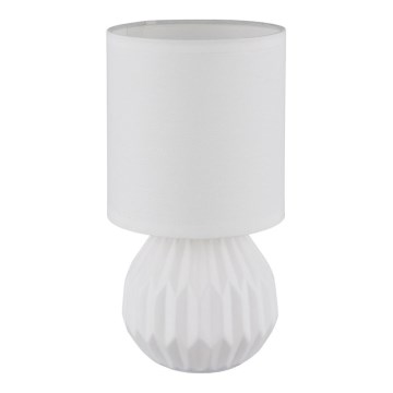 Globo - Lampe de table 1xE14/40W/230V blanc