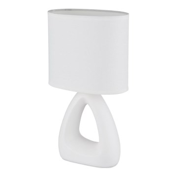 Globo - Lampe de table 1xE14/40W/230V blanc