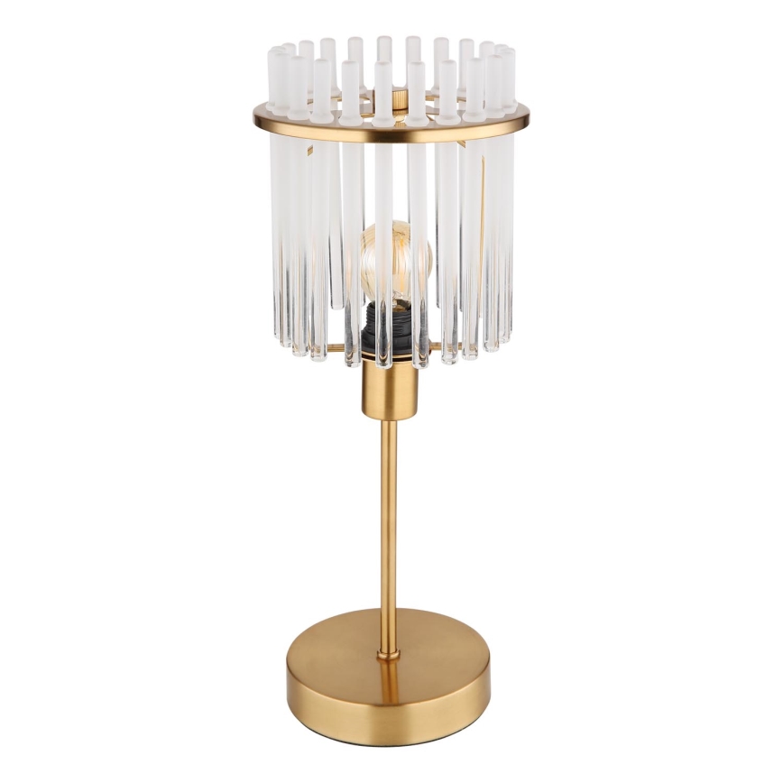 Globo - Lampe de table 1xE14/40W/230V d. 15 cm doré