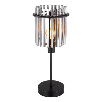 Globo - Lampe de table 1xE14/40W/230V d. 15 cm noir