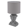 Globo - Lampe de table 1xE14/40W/230V gris