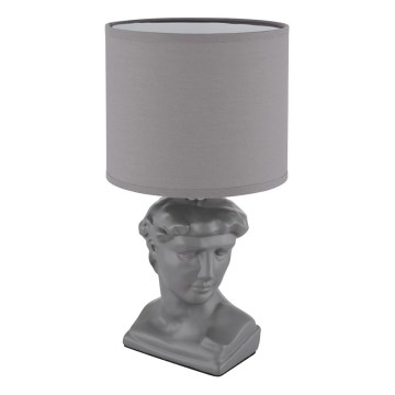 Globo - Lampe de table 1xE14/40W/230V gris