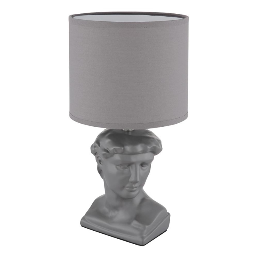 Globo - Lampe de table 1xE14/40W/230V gris