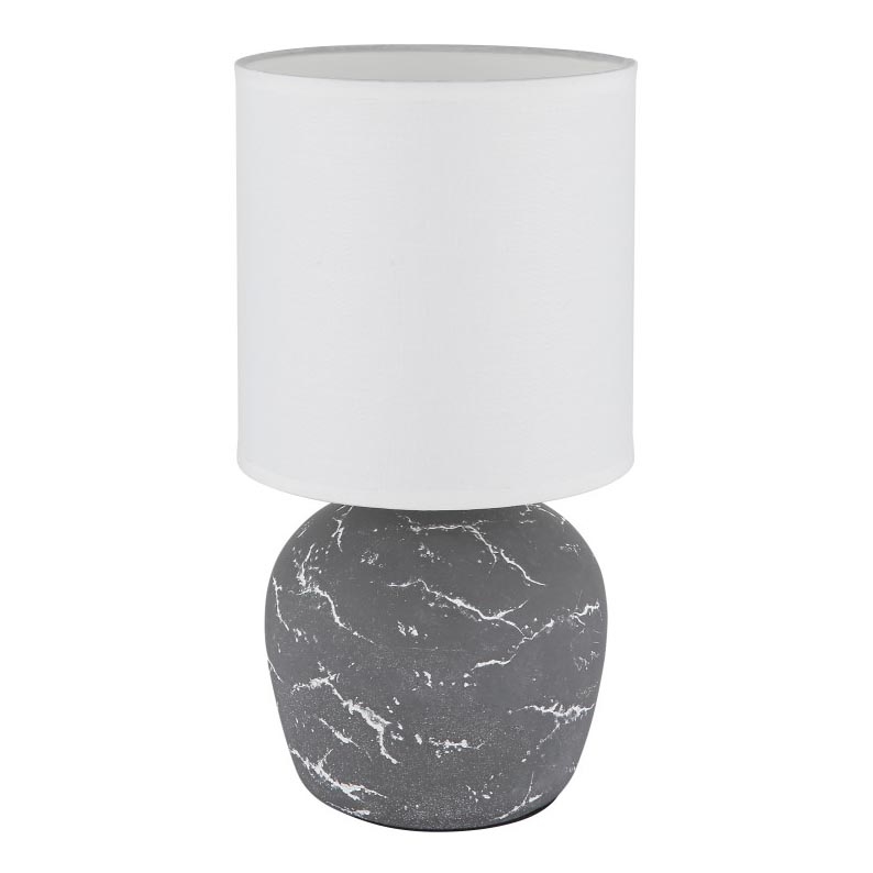 Globo - Lampe de table 1xE14/40W/230V gris