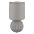 Globo - Lampe de table 1xE14/40W/230V gris