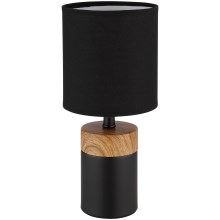 Globo - Lampe de table 1xE14/40W/230V noire/bois