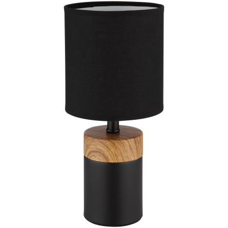 Globo - Lampe de table 1xE14/40W/230V noire/bois