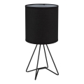 Globo - Lampe de table 1xE14/40W/230V noire