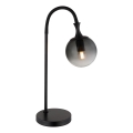 Globo - Lampe de table 1xE27/10W/230V noir