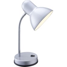 Globo - Lampe de table 1xE27/40W/230V argent