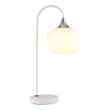 Globo - Lampe de table 1xE27/40W/230V blanc
