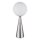 Globo - Lampe de table 1xE27/40W/230V chrome mat