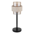 Globo - Lampe de table 1xE27/40W/230V en travertin