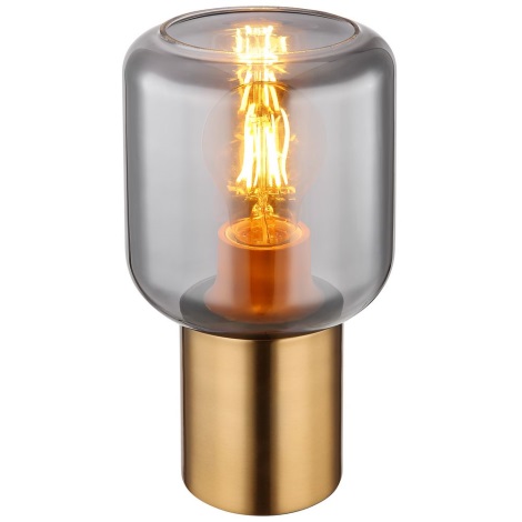 Globo - Lampe de table 1xE27/40W/230V laiton