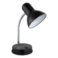 Globo - Lampe de table 1xE27/40W/230V noire