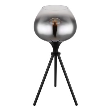 Globo - Lampe de table 1xE27/40W/230V noire