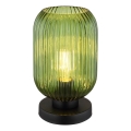 Globo - Lampe de table 1xE27/40W/230V vert