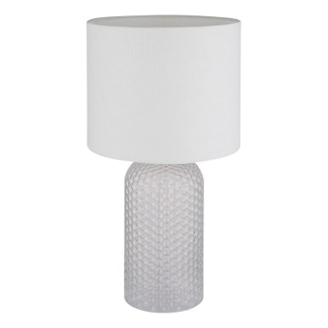 Globo - Lampe de table 1xE27/60W/230V blanc