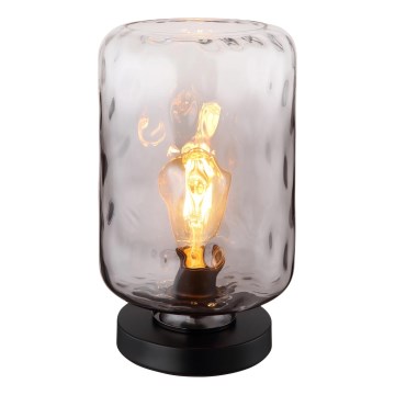 Globo - Lampe de table 1xE27/60W/230V gris