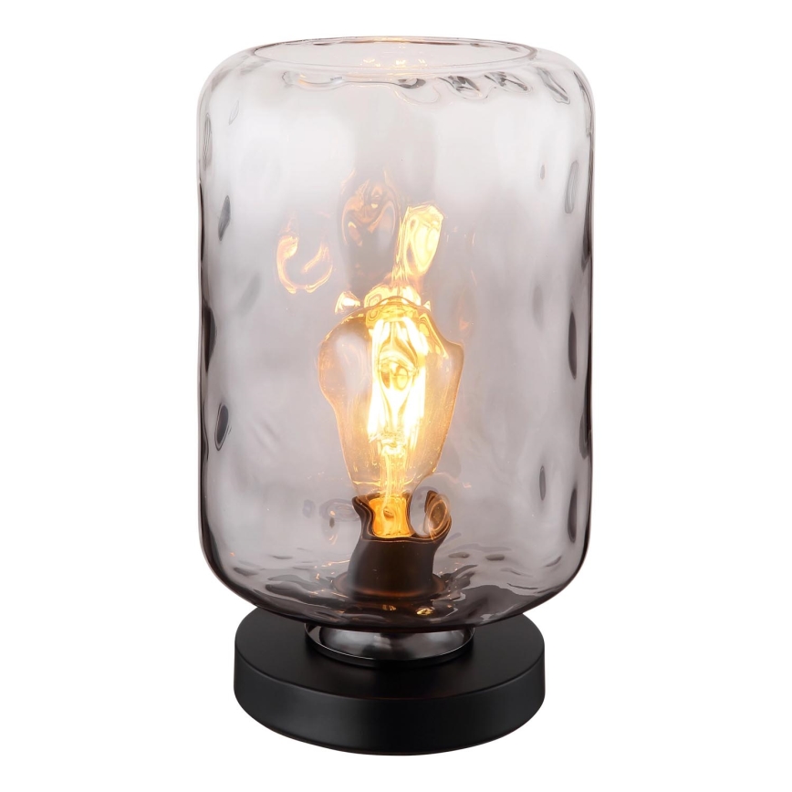 Globo - Lampe de table 1xE27/60W/230V gris