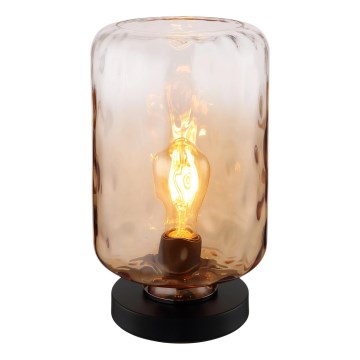 Globo - Lampe de table 1xE27/60W/230V marron