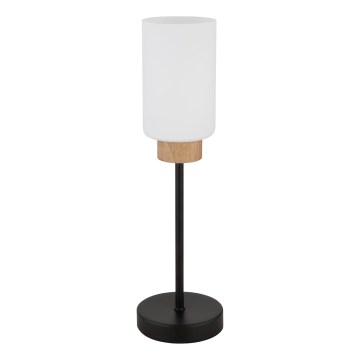 Globo - Lampe de table 1xE27/60W/230V noire/blanche