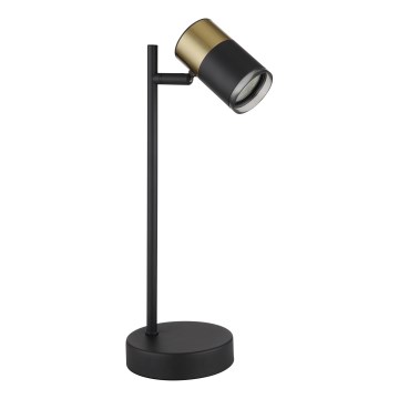 Globo - Lampe de table 1xGU10/5W/230V noir/doré